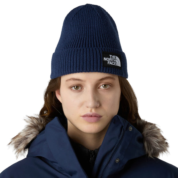 THE NORTH FACE Logo Box Cuffed Beanie