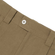 MERELY MADE Dobby Cotton Wide Cropped Pant