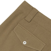 MERELY MADE Dobby Cotton Wide Cropped Pant