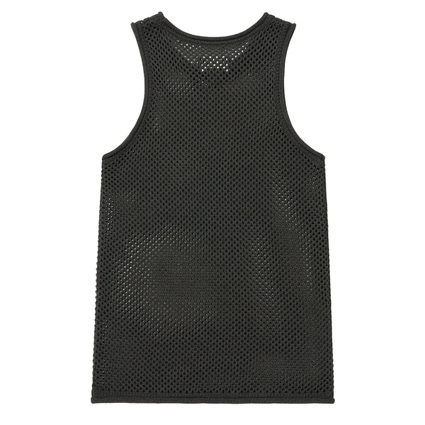 MERELY MADE Premium Melange Netting Knit Sleeveless