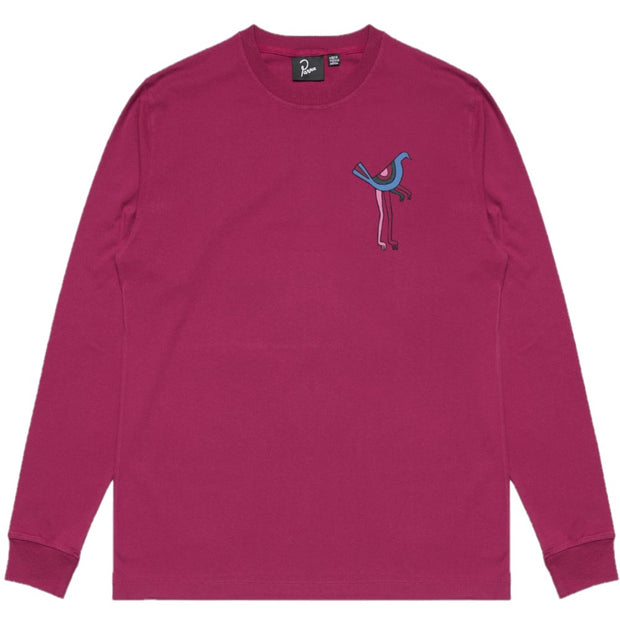 PARRA Wine and books long sleeve t-shirt