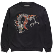 MAHARISHI Duelling Dragons Crew Sweat