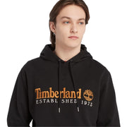 TIMBERLAND Embroidery Logo Brush Back Hoodie