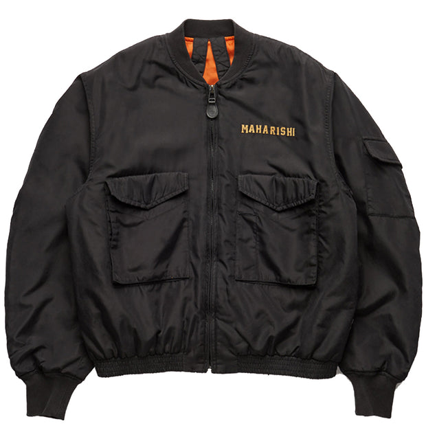 MAHARISHI Fire Phoenix MA1 Flight Jacket