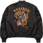 MAHARISHI Fire Phoenix MA1 Flight Jacket