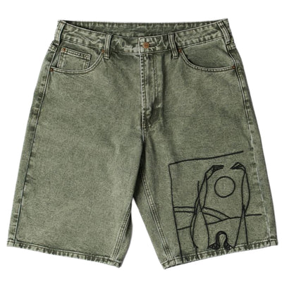 BY PARRA Protect the Sun Shorts