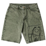 BY PARRA Protect the Sun Shorts