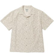 MERELY MADE Flower Jacquard Cuban Collar Shirt