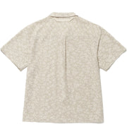 MERELY MADE Flower Jacquard Cuban Collar Shirt