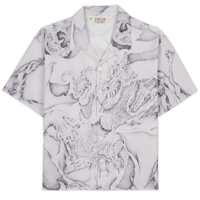 BRAIN DEAD Dragonspeker Seersucker S/s Button Up