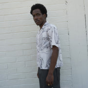 BRAIN DEAD Dragonspeker Seersucker S/s Button Up