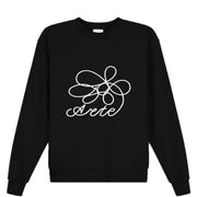 ARTE  Flower Logo Crewneck