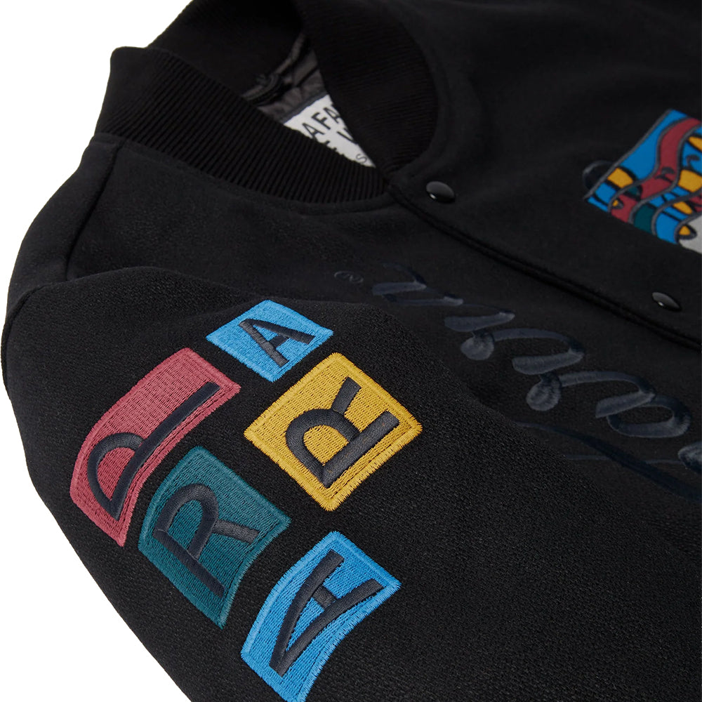 BY PARRA All the best varsity jacket