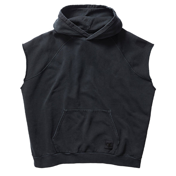 CHAMPION Hooded Sleeveless Sweatshirt Nowhere University