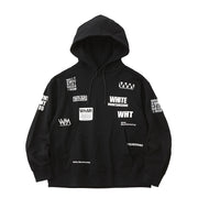 WHITE MOUNTAINEERING WM Logo Randam Printed Hoodie