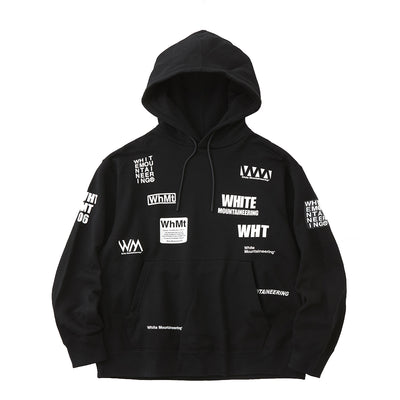 WHITE MOUNTAINEERING WM Logo Randam Printed Hoodie