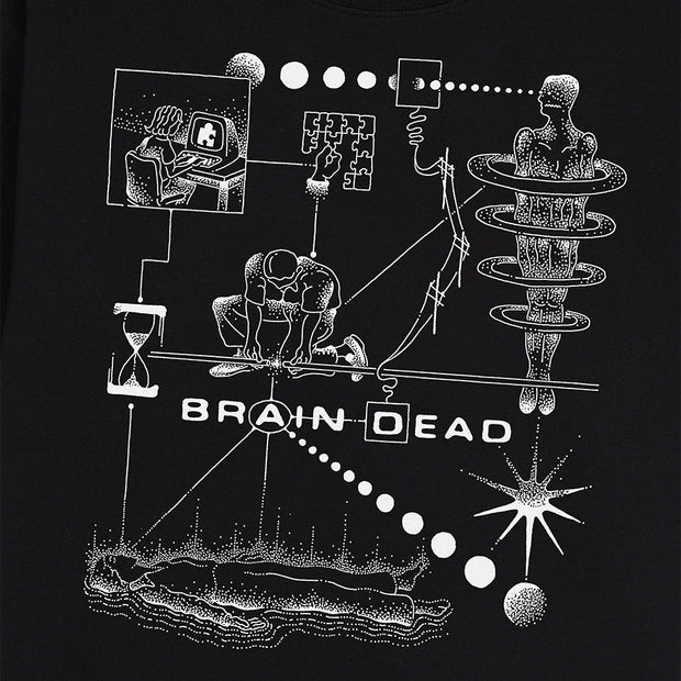 BRAIN DEAD Mind Puzzle T-shirt