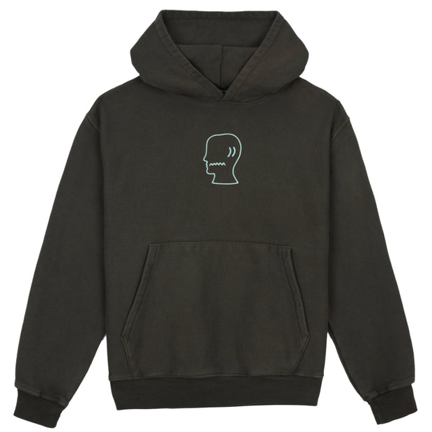 BRAIN DEAD 3D Embroidered Logo Head Garment Dyed