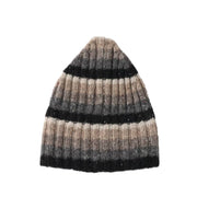 ERL UNISEX WOOL STRIPED BEANIE KNIT