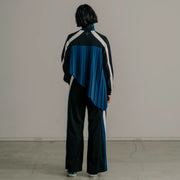 FACETASM Asymmetrical Pleated Jacket