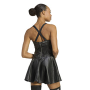 ADIDAS Jeremy Scott Faux Leather Dress