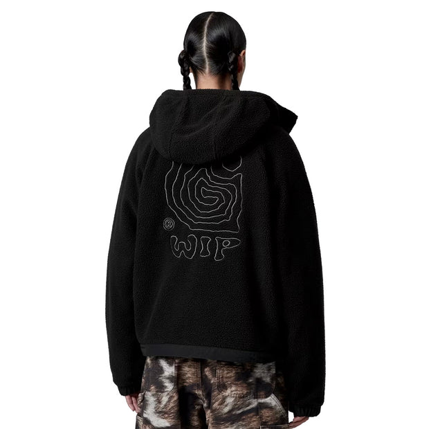 CARHARTT WIP W  Hooded Helix Fleece Jacket
