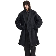 MERELY MADE Merely Premium Wool Blend Melton Nomadic Coat