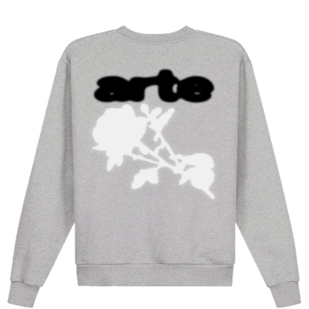 ARTE  Blur Flower Crewneck