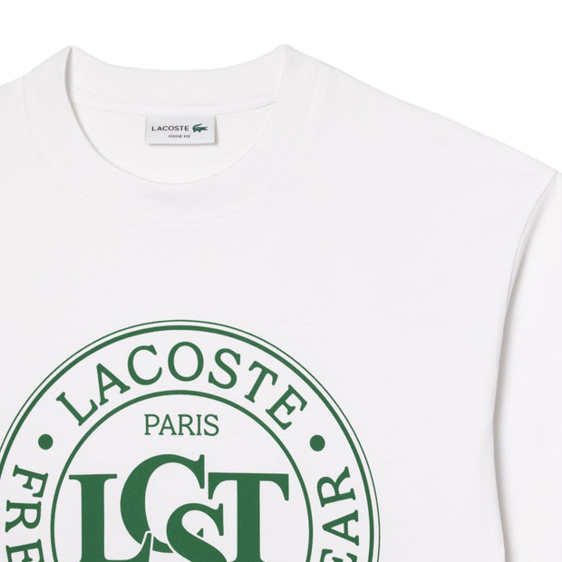 LACOSTE Loose Fit Graphic Tee