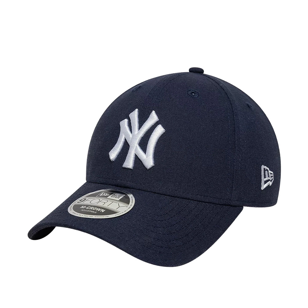 NEW ERA New York Yankees MLB Linen 9FORTY M-Crown Adjustable Cap