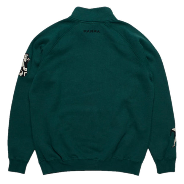 PARRA Life Experience  Half Zip Sweat