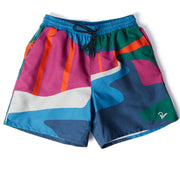 BY PARRA The Festival Fence Swim Shorts