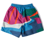 BY PARRA The Festival Fence Swim Shorts