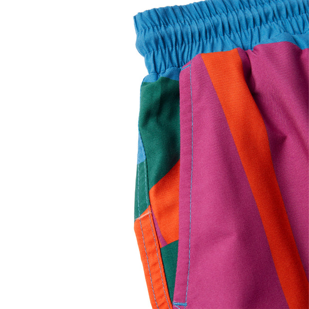 BY PARRA The Festival Fence Swim Shorts