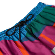 BY PARRA The Festival Fence Swim Shorts