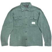 BRAIN DEAD Waffle Button Front Shirt