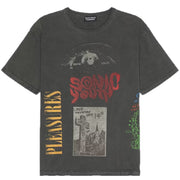 PLEASURES Sonic Youth Test Print T-shirt