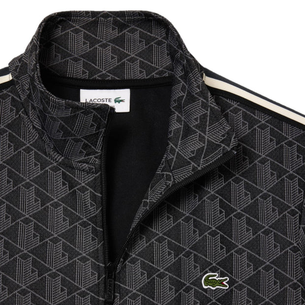 LACOSTE Full Zip Jacquard Monograms Jacket