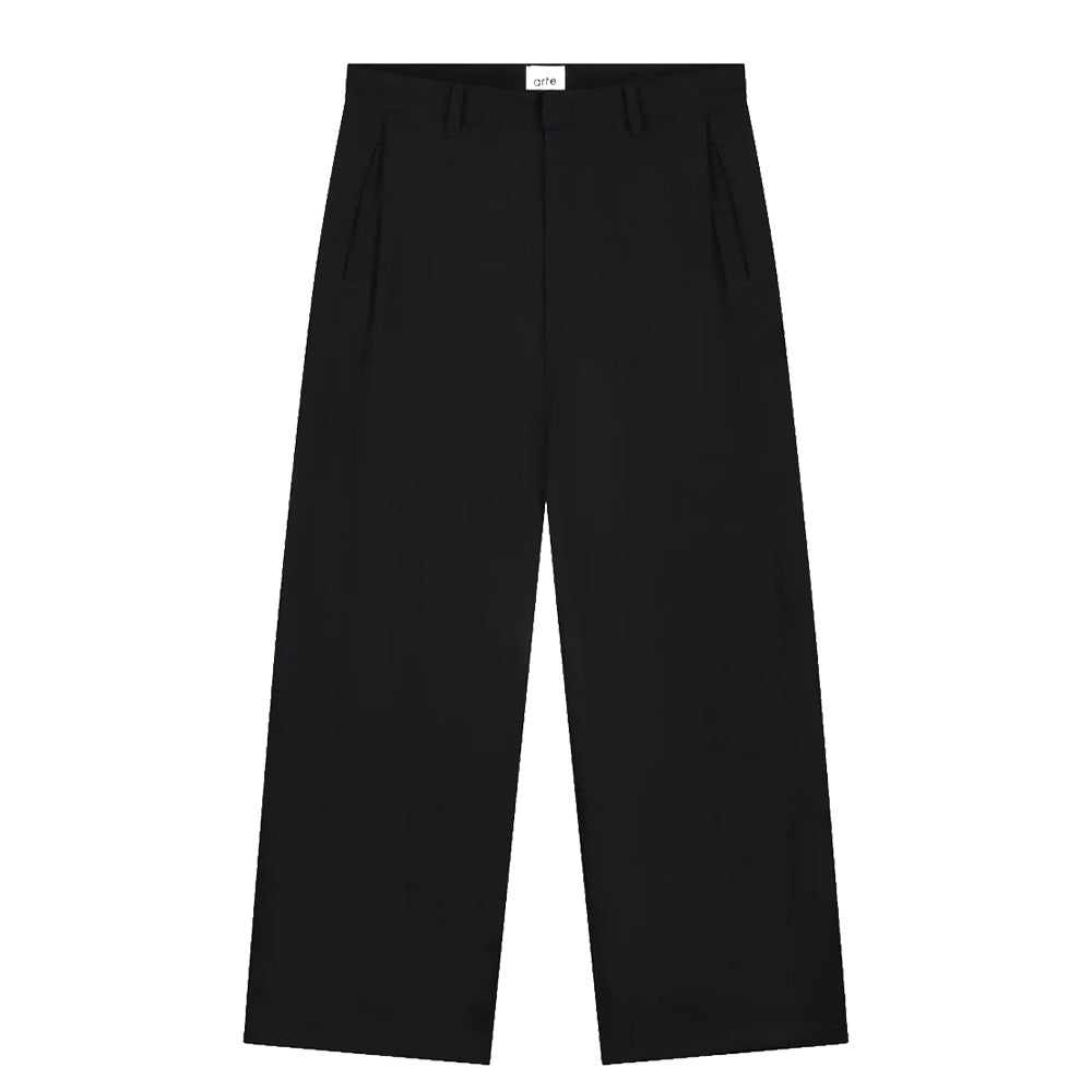 ARTE  Wool Pleated Gallery Pants