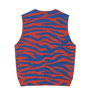 STUSSY Tiger Printed Sweater Vest