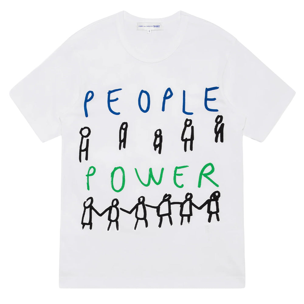 COMME DES GARÇONS SHIRT People Power T-Shirt