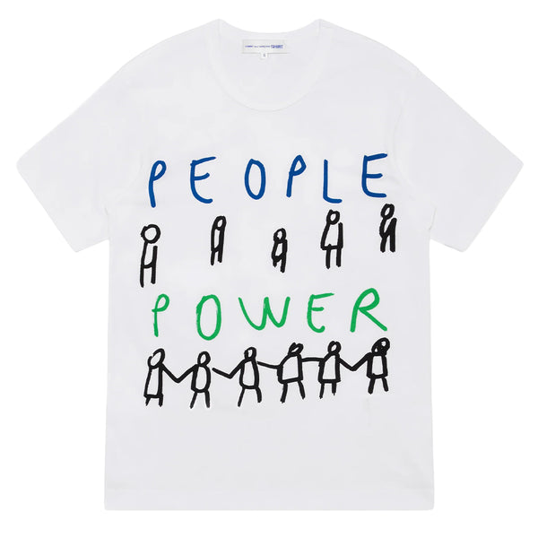 COMME DES GARÇONS SHIRT People Power T-Shirt