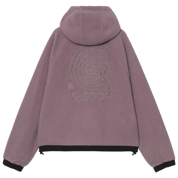 CARHARTT WIP W  Hooded Helix Fleece Jacket