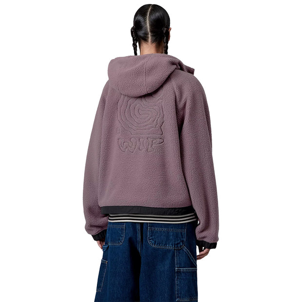 CARHARTT WIP W  Hooded Helix Fleece Jacket