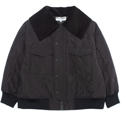 F/CE Quilted Jacket With Detachable Collar