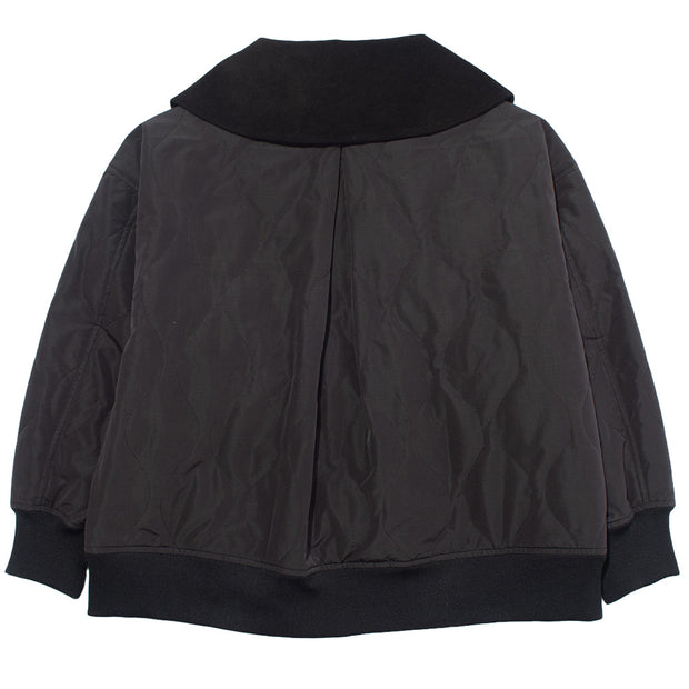 F/CE Quilted Jacket With Detachable Collar