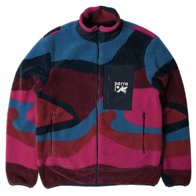 BY PARRA Full Ftp Booster Polar Fleece Jacket