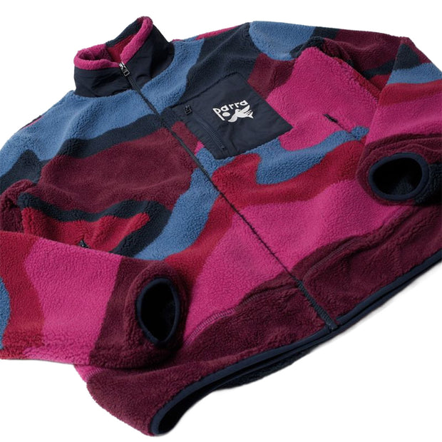 BY PARRA Full Ftp Booster Polar Fleece Jacket