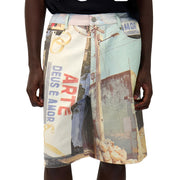 ARTE  Photo Allover Shorts