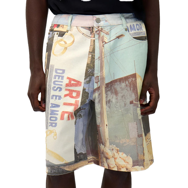 ARTE  Photo Allover Shorts